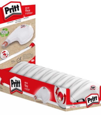 Pritt correctieroller Eco Flex, 4,2 mm x 10 m, 10 stuks in display