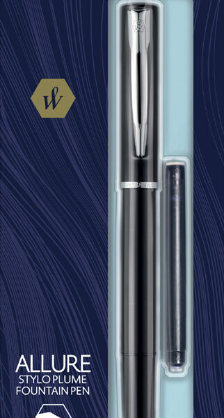 WATERMAN vulpen Allure, zwart C.C.