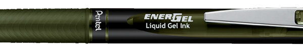 Pentel Gel-rollerball Energel BL77, olive black