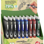 Pentel Liquid Gel-rollerball Energel BL77 Eco, in kartonnen display
