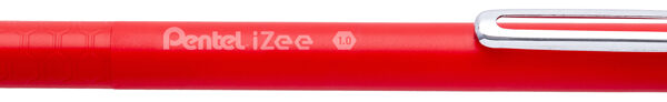 Pentel drukbalpen iZee, 0,3 mm, rood