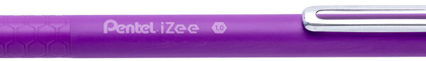 Pentel drukbalpen iZee, 0,3 mm, violet