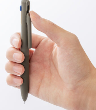 Pentel meerkleuren-drukbalpen Calme-3, khaki, 0,35 mm