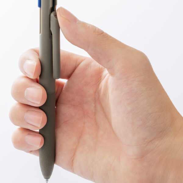 Pentel meerkleuren-drukbalpen Calme-3, khaki, 0,35 mm