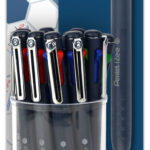 Pentel meerkleuren-drukbalpen iZee, donkerblauw, 0,5 mm, in toonbankdisplay