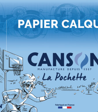 CANSON transparant tekenpapier, 240 x 320 mm, 70 g/m2