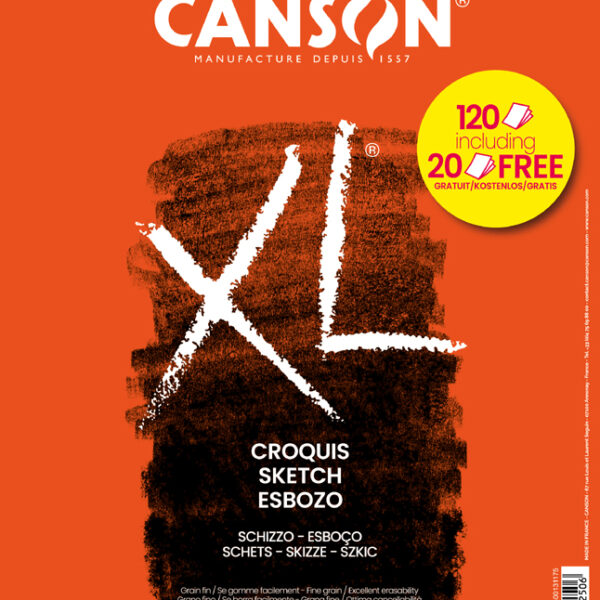 CANSON schets- en studieblok XL CROQUIS actie, DIN A4