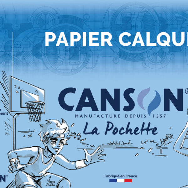 CANSON transparant tekenpapier, gesatineerd, DIN A4, 70 g/m2