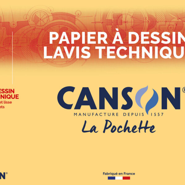 CANSON technisch tekenpapier, DIN A4, 160 g/m2, wit