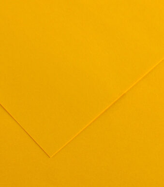 CANSON gekleurd karton Vivaldi, 500 x 650 mm, goudgeel