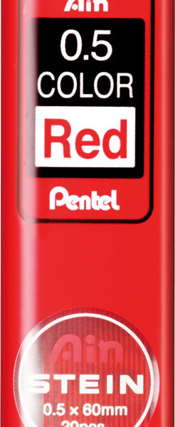 Pentel vulpotlood-kleurstift AIN STEIN, o,5 mm, rood