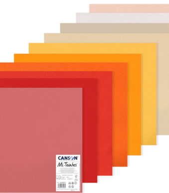 CANSON tekenpapier Mi-Teintes, 500 x 650 mm, kleuren assorti