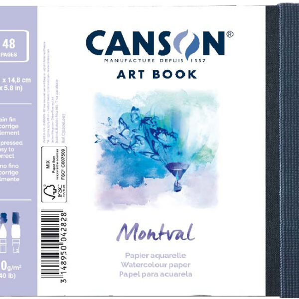 CANSON schetsboek ART BOOK Montval, DIN A5