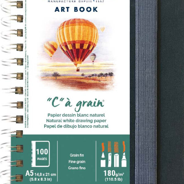 CANSON schetsboek ART BOOK 'C' à grain, DIN A5