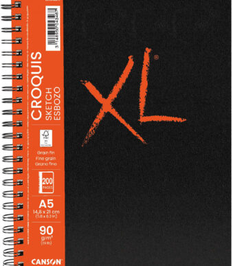 CANSON schetsboek XL BOOK SKETCH, DIN A5, ivoor