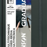CANSON schetsboek GRADUATE Mixed Media, 140 x 216 mm, zwart