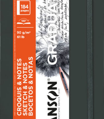 CANSON schetsboek GRADUATE SKETCH & NOTES, 140 x 216 mm
