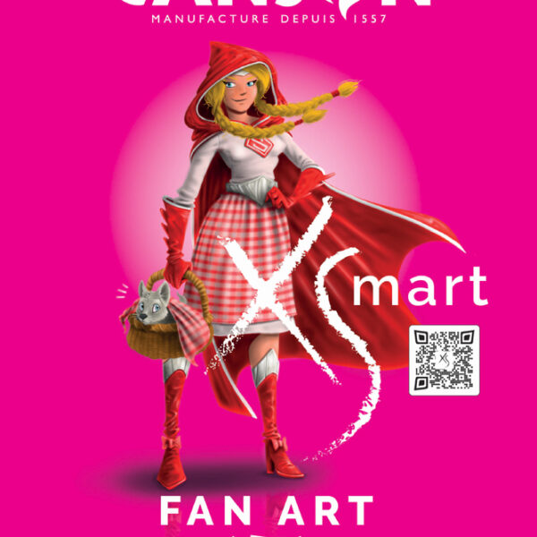 CANSON studieblok XS'MART FAN ART, DIN A4