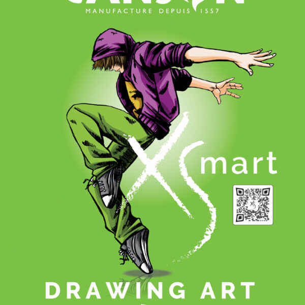 CANSON studieblok XS'MART DRAWING ART, DIN A4