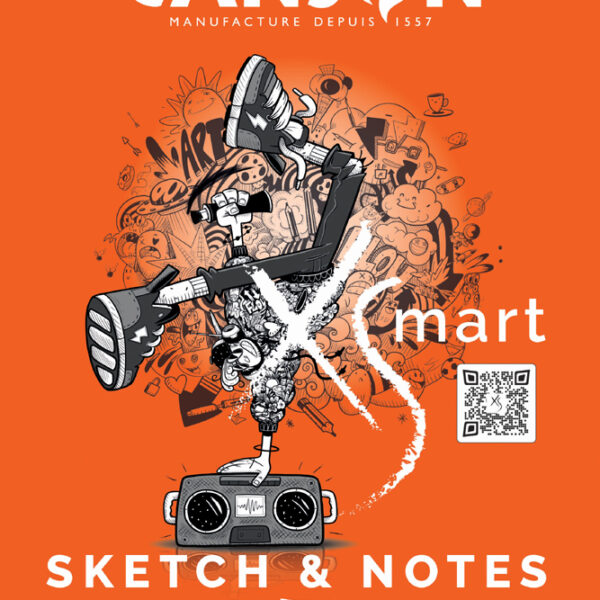 CANSON studieblok XS'MART SKETCH & NOTES, DIN A4