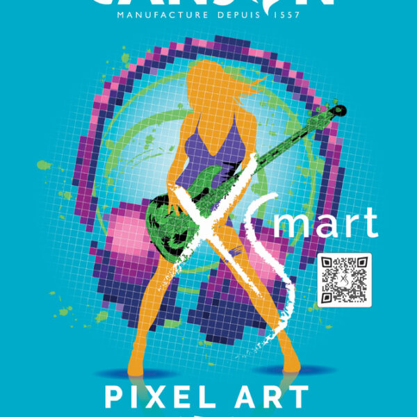 CANSON studieblok XS'MART PIXEL ART, DIN A4