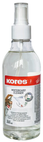 Kores Whiteboard Cleaner, reinigingsmiddel 250 ml in pompflesje