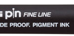 uni-ball Fineliner PIN Chisel 1.0, wigpunt, 1,0mm, zwart