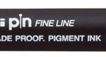 uni-ball Fineliner PIN Chisel 2.0, wigpunt, 2,0mm, zwart