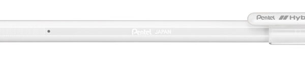Pentel Gel-rollerball Hybrid Milky, 0,4 mm, wit