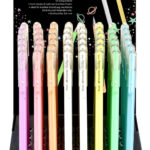 Pentel Gel-rollerball Hybrid Milky, 0,35 mm, pastel, 48 stuks in display