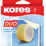 Kores dubbelzijdig plakband, 30 mm x 5 m