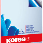 Kores carbonpapier A4, blauw, 10 vel