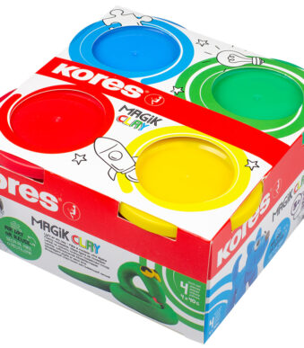 Kores boetseerklei 'Magic Clay', kleuren assorti, luchtdrogend