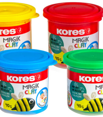 Kores boetseerklei 'Magic Clay', kleuren assorti, luchtdrogend