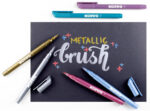 Kores viltstift Brush Tip Marker metallic Style