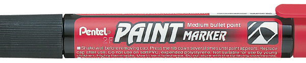 Pentel lakmarker PAINT MARKER MMP20, rood