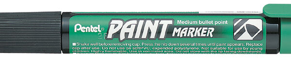 Pentel lakmarker PAINT MARKER MMP20, groen
