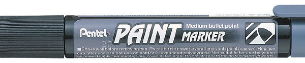 Pentel lakmarker PAINT MARKER MMP20, grijs