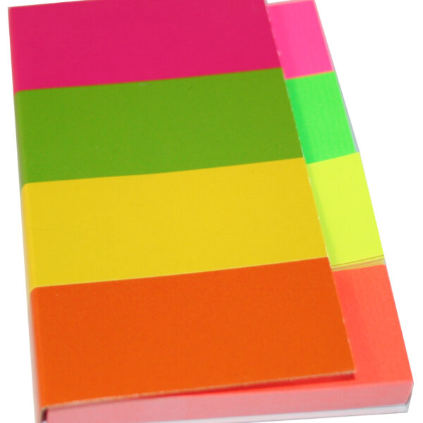 Kores Pagemarker - papier, 20 x 50 mm, neonkleuren
