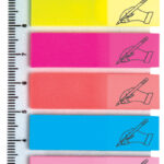 Kores Pagemarker 'Sign Here'- folie, 12 x 45 mm, 8x 25 vel