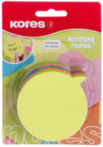 Kores zelfklevende memo' kubus ´Tekstballon´, 70 x 70 mm, blanco