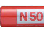 Pentel permanent-marker N50S, ronde punt fijn, rood