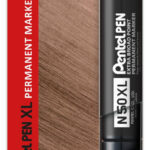 Pentel permanent-marker N50XL, wigpunt, zwart