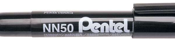 Pentel permanent-marker GREEN-LABEL NN50, zwart