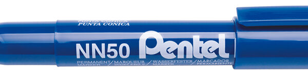 Pentel permanent-marker GREEN-LABEL NN50, blauw