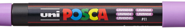 POSCA Pigmentmarker / Verfstiften / Acrylmarker PC-3M, lila
