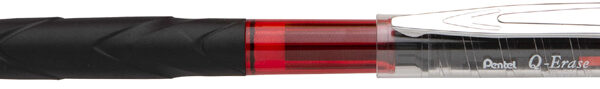 Pentel vulpotlood Q-Erase, 0,7 mm, zwart/rood
