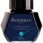 WATERMAN inkt, inspiredblauw, inhoud: 50 ml in glazen potje