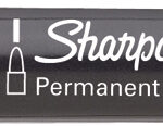 SHARPIE permanent marker M15, ronde punt, zwart