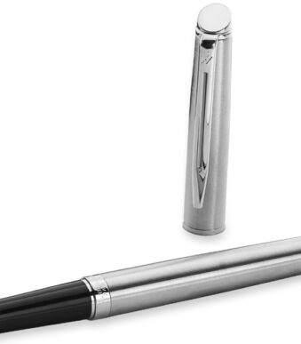 WATERMAN rollerball Hémisphère, roestvrij staal C.C.